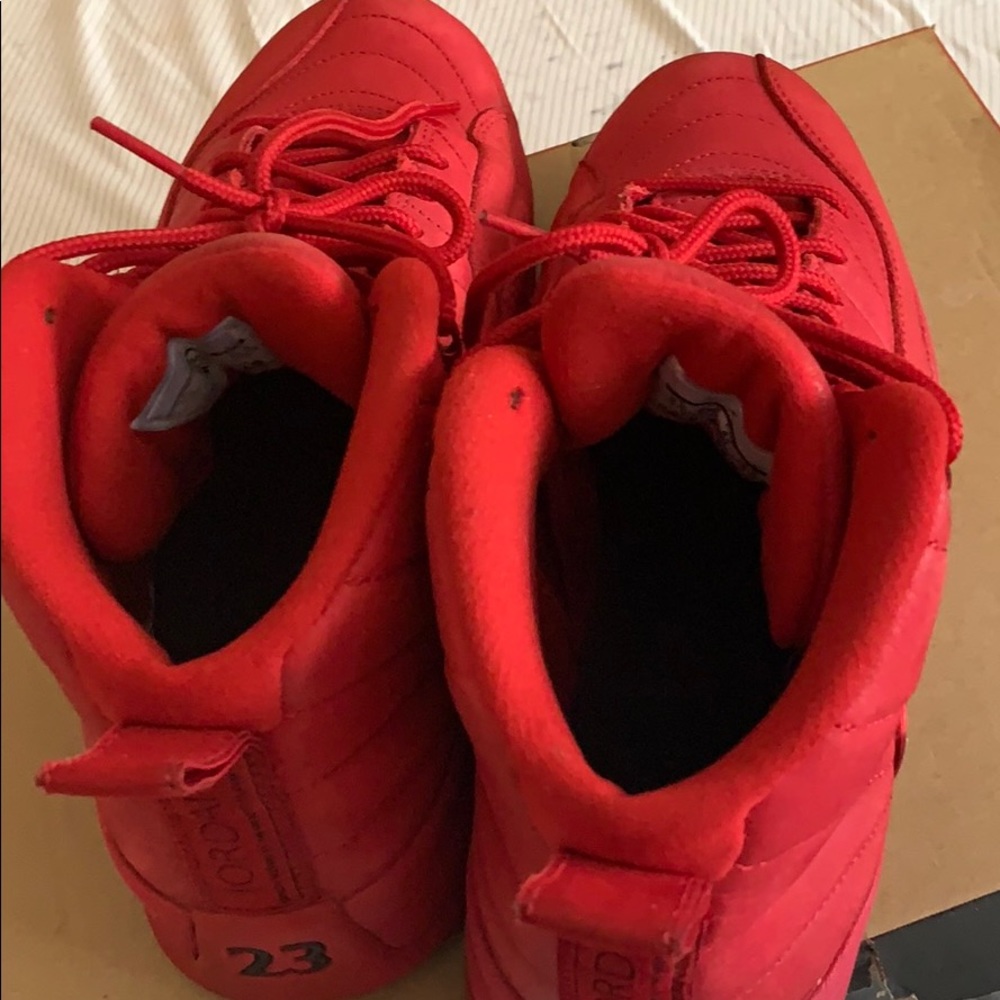 Jordan Red 12s - Picture 3 of 7
